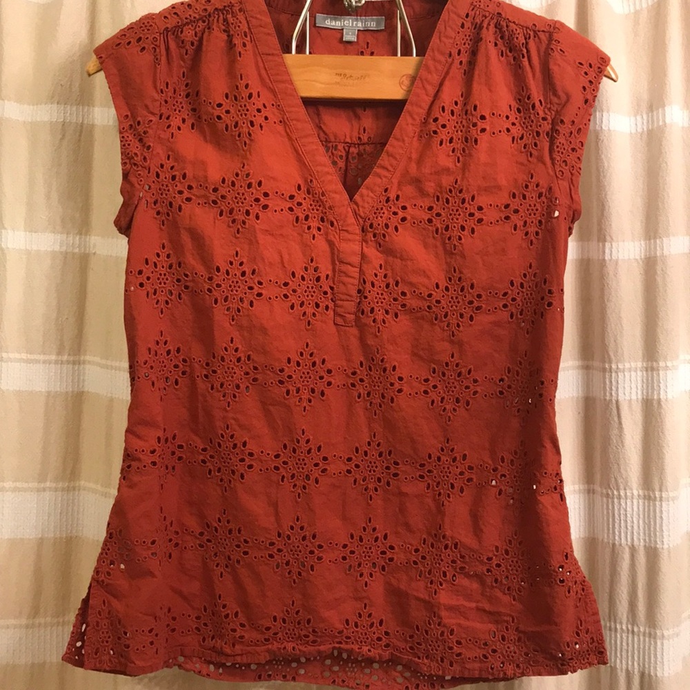 Eyelet Top